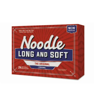 TaylorMade Noodle Long and Soft golf ball